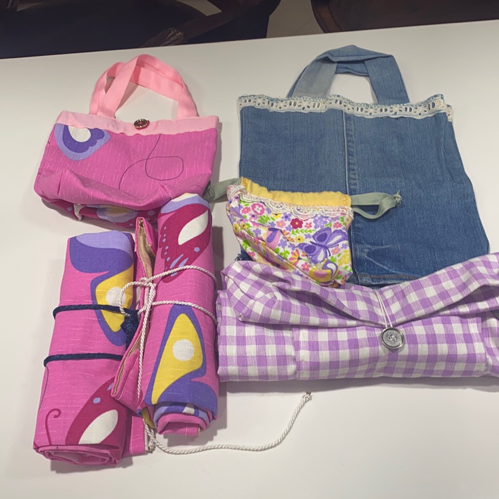 Hand Made Eco Bags And Pencil Cases